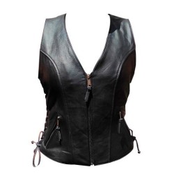 CHALECO HD 100% PIEL PARA...